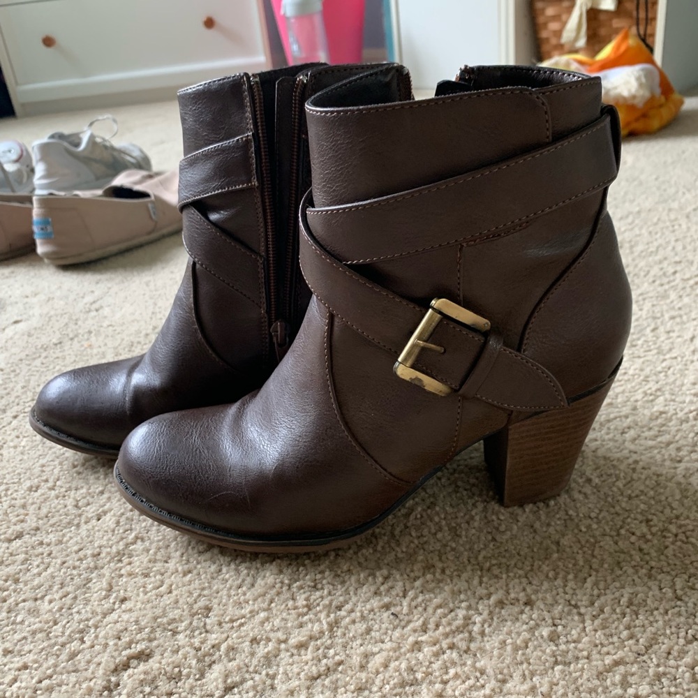 Leather Booties